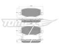 Sada brzdovch destiek TOMEX Brakes ‐ TMX TX 19-21