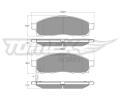 TOMEX Brakes Sada brzdovch destiek ‐ TMX TX 19-37