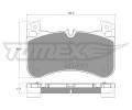 TOMEX Brakes Sada brzdovch destiek ‐ TMX TX 19-53