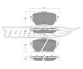 TOMEX Brakes Sada brzdovch destiek ‐ TMX TX 19-84
