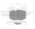 TOMEX Brakes Sada brzdovch destiek ‐ TMX TX 19-86
