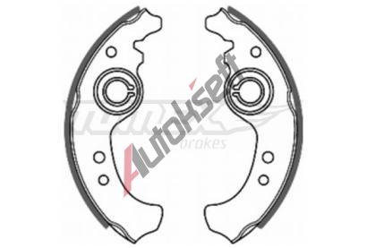 TOMEX Brakes Sada brzdovch elist TMX TX 20-01, TX 20-01