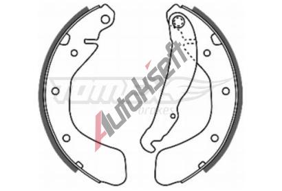 TOMEX Brakes Sada brzdovch elist TMX TX 20-18, TX 20-18