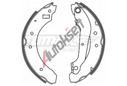 TOMEX Brakes Sada brzdovch elist TMX TX 20-21, TX 20-21