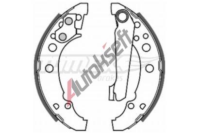 TOMEX Brakes Sada brzdovch elist TMX TX 20-23, TX 20-23