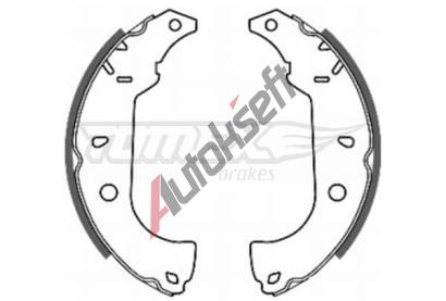 TOMEX Brakes Sada brzdovch elist TMX TX 20-26, TX 20-26