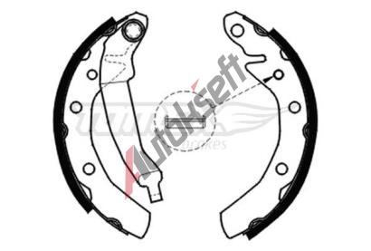 TOMEX Brakes Sada brzdovch elist TMX TX 20-30, TX 20-30