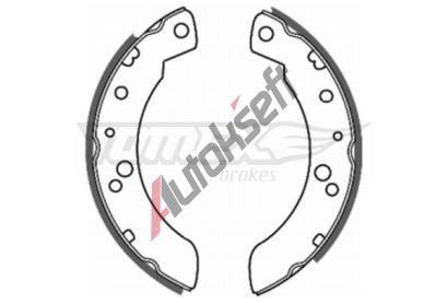 TOMEX Brakes Sada brzdovch elist TMX TX 20-33, TX 20-33