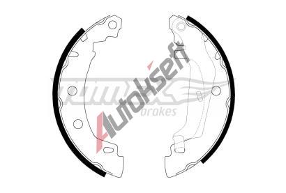 TOMEX Brakes Sada brzdovch elist TMX TX 20-43, TX 20-43