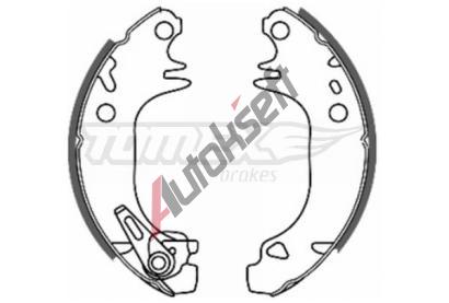 TOMEX Brakes Sada brzdovch elist TMX TX 20-44, TX 20-44