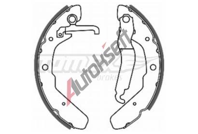 TOMEX Brakes Sada brzdovch elist TMX TX 20-48, TX 20-48