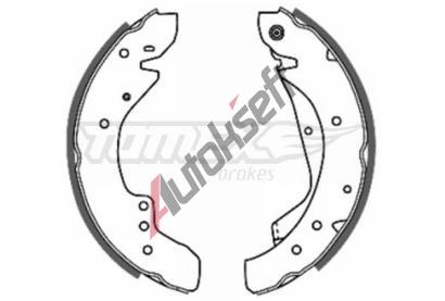 TOMEX Brakes Sada brzdovch elist TMX TX 20-59, TX 20-59