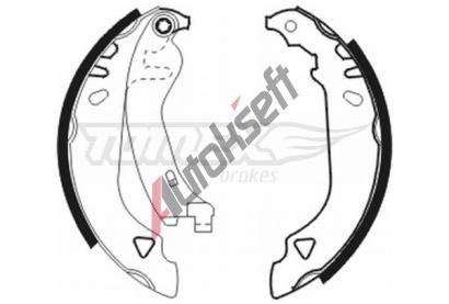TOMEX Brakes Sada brzdovch elist TMX TX 20-64, TX 20-64