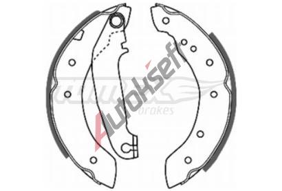 TOMEX Brakes Sada brzdovch elist TMX TX 20-65, TX 20-65