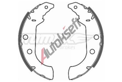 TOMEX Brakes Sada brzdovch elist TMX TX 20-67, TX 20-67