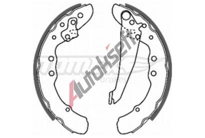 TOMEX Brakes Sada brzdovch elist TMX TX 20-70, TX 20-70