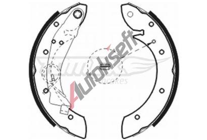 TOMEX Brakes Sada brzdovch elist TMX TX 20-75, TX 20-75