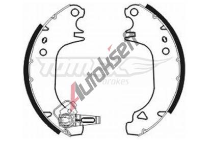 TOMEX Brakes Sada brzdovch elist TMX TX 20-80, TX 20-80