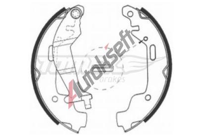 TOMEX Brakes Sada brzdovch elist TMX TX 21-10, TX 21-10