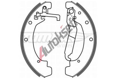 TOMEX Brakes Sada brzdovch elist TMX TX 21-12, TX 21-12