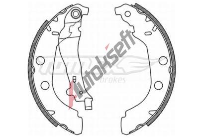 TOMEX Brakes Sada brzdových čelistí TMX TX 21-15, TX 21-15 TOMEX Brakes Sada brzdových čelistí TMX TX 21-15, TX 21-15