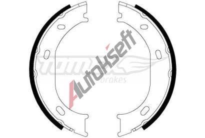 TOMEX Brakes Sada brzdovch elist TMX TX 21-17, TX 21-17
