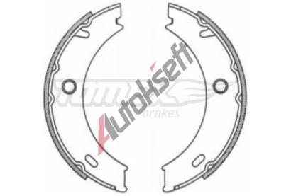 TOMEX Brakes Sada brzdovch elist TMX TX 21-18, TX 21-18