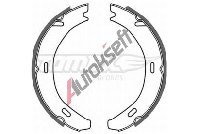 TOMEX Brakes Sada brzdovch elist TMX TX 21-20, TX 21-20