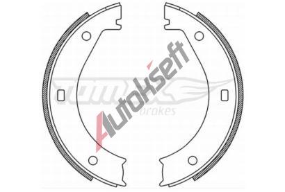 TOMEX Brakes Sada brzdovch elist TMX TX 21-25, TX 21-25