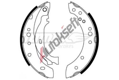 TOMEX Brakes Sada brzdovch elist TMX TX 21-27, TX 21-27
