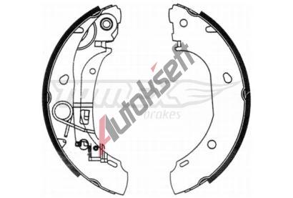TOMEX Brakes Sada brzdových čelistí TMX TX 21-31, TX 21-31 TOMEX Brakes Sada brzdových čelistí TMX TX 21-31, TX 21-31