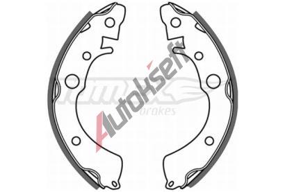 TOMEX Brakes Sada brzdovch elist TMX TX 21-35, TX 21-35