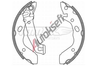 TOMEX Brakes Sada brzdovch elist TMX TX 21-37, TX 21-37