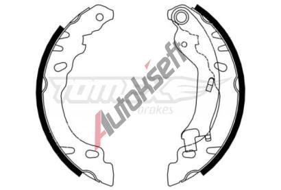 TOMEX Brakes Sada brzdov�ch �elist� TMX TX 21-61, TX 21-61