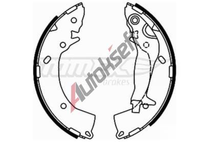 TOMEX Brakes Sada brzdovch elist TMX TX 21-92, TX 21-92