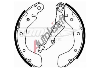 TOMEX Brakes Sada brzdovch elist TMX TX 21-93, TX 21-93
