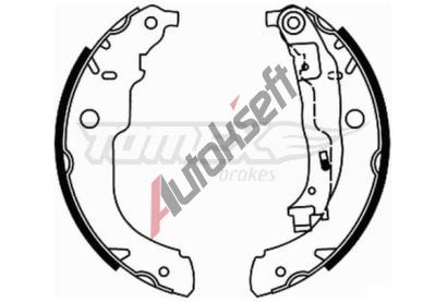TOMEX Brakes Sada brzdových čelistí TMX TX 21-96, TX 21-96  TOMEX Brakes Sada brzdových čelistí TMX TX 21-96, TX 21-96
