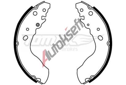 TOMEX Brakes Sada brzdovch elist TMX TX 22-03, TX 22-03