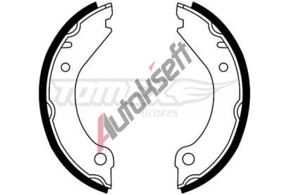 TOMEX Brakes Sada brzdovch elist TMX TX 22-08, TX 22-08