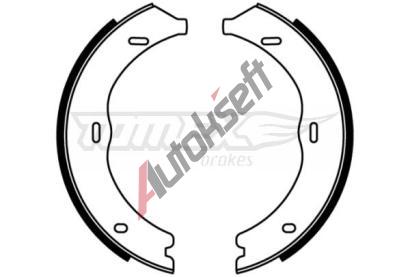 TOMEX Brakes Sada brzdovch elist TMX TX 22-12, TX 22-12