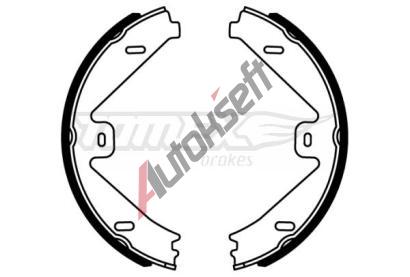 TOMEX Brakes Sada brzdových čelistí TMX TX 22-16, TX 22-16  TOMEX Brakes Sada brzdových čelistí TMX TX 22-16, TX 22-16