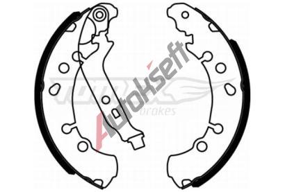 TOMEX Brakes Sada brzdovch elist TMX TX 22-17, TX 22-17