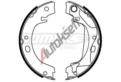 TOMEX Brakes Sada brzdovch elist TMX TX 22-28, TX 22-28