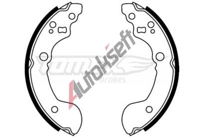 TOMEX Brakes Sada brzdových čelistí TMX TX 22-31, TX 22-31 TOMEX Brakes Sada brzdových čelistí TMX TX 22-31, TX 22-31