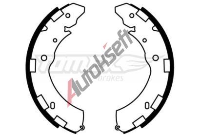 TOMEX Brakes Sada brzdovch elist TMX TX 22-37, TX 22-37