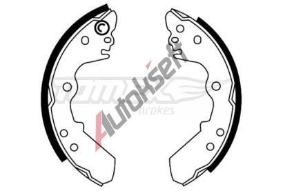 TOMEX Brakes Sada brzdovch elist TMX TX 22-47, TX 22-47