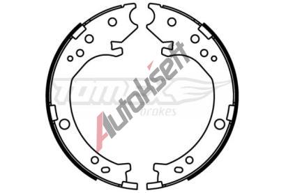 TOMEX Brakes Sada brzdovch elist TMX TX 22-51, TX 22-51