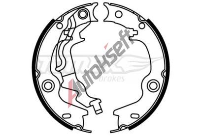 TOMEX Brakes Sada brzdovch elist TMX TX 22-54, TX 22-54