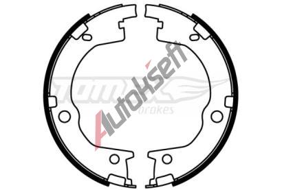TOMEX Brakes Sada brzdovch elist TMX TX 22-55, TX 22-55