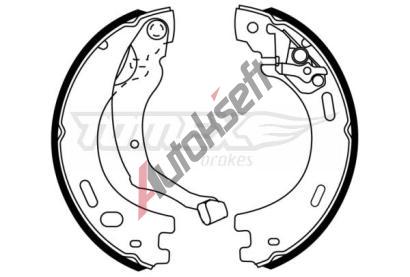 TOMEX Brakes Sada brzdových čelistí TMX TX 22-63, TX 22-63  TOMEX Brakes Sada brzdových čelistí TMX TX 22-63, TX 22-63